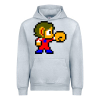 Heather Grey alex kidd 1 Urban Hoodie - lanVoArt