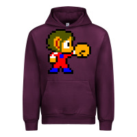 Mauve Wine alex kidd 1 Urban Hoodie - lanVoArt