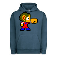 Pigment Midnight Navy alex kidd 1 Urban Hoodie - lanVoArt