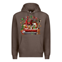 Coffee one for the road coffee Premium Hoodie - FaDigitalArtStudio
