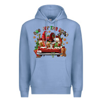 Colony Blue one for the road coffee Premium Hoodie - FaDigitalArtStudio