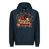 Navy one for the road coffee Premium Hoodie - FaDigitalArtStudio