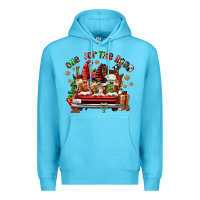 Ocean Blue one for the road coffee Premium Hoodie - FaDigitalArtStudio