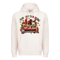 Pale Pink one for the road coffee Premium Hoodie - FaDigitalArtStudio