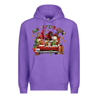Purple one for the road coffee Premium Hoodie - FaDigitalArtStudio
