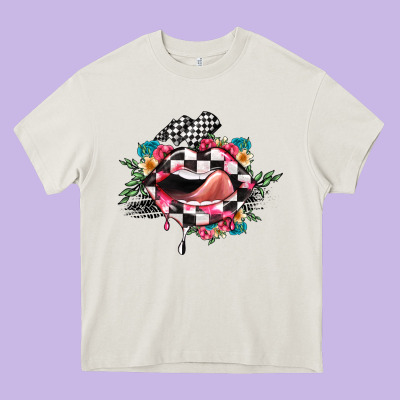 Race Lip Heavy Core Tee Designed By Jahusdesignshop