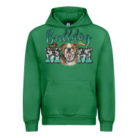 Emerald bulldog mom Urban Hoodie - BarkalooDesign