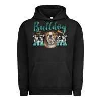 Pigment Black bulldog mom Urban Hoodie - BarkalooDesign
