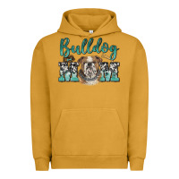 Pigment Peanut Butter bulldog mom Urban Hoodie - BarkalooDesign
