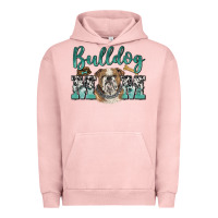 Pigment Salmon bulldog mom Urban Hoodie - BarkalooDesign
