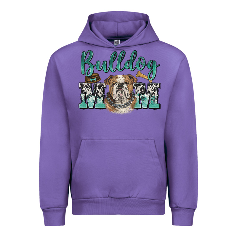Bulldog Mom Urban Hoodie by BarkalooDesign | Teevron