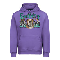 Tulip bulldog mom Urban Hoodie - BarkalooDesign