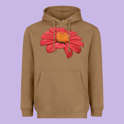 Del Sol Sunflower Heavyweight Hoodie Designed By Lillyallendesigns