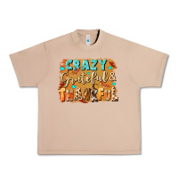 Burro Crazy grateful and thankful Urban Heavy Tee - NancyCooperArtShop