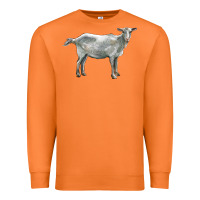 Carrot saanen goat Premium Sweatshirt - LillyAllenDesigns