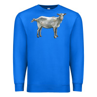 True Royal saanen goat Premium Sweatshirt - LillyAllenDesigns