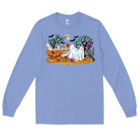 Colony Blue halloween chicken Long Sleeve Tee - CowGirlArtShop