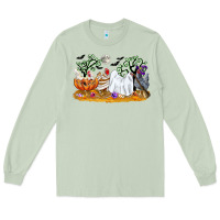 Matcha halloween chicken Long Sleeve Tee - CowGirlArtShop