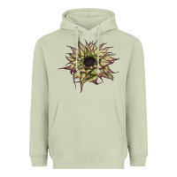 Matcha sun   fill purple sunflower Heavyweight Hoodie - LillyAllenDesigns