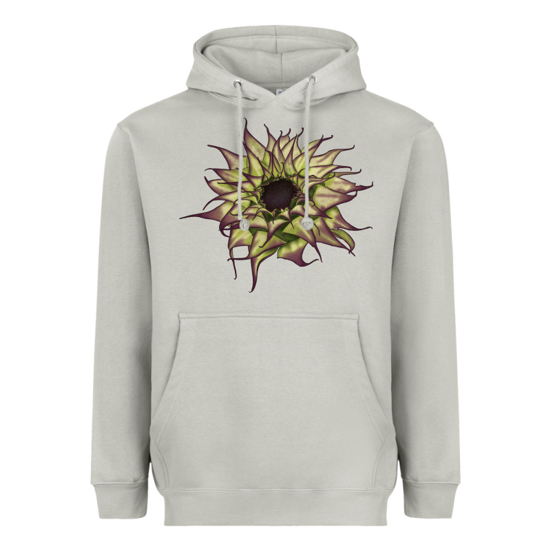 Sun   Fill Purple Sunflower Heavyweight Hoodie by LillyAllenDesigns | Teevron