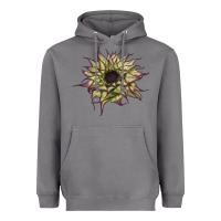 Storm sun   fill purple sunflower Heavyweight Hoodie - LillyAllenDesigns