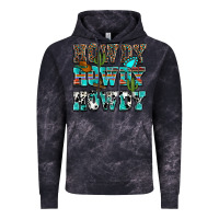 Cloud Black Western Howdy Howdy Howdy Vintage Hoodie - HowdyJamesFarm