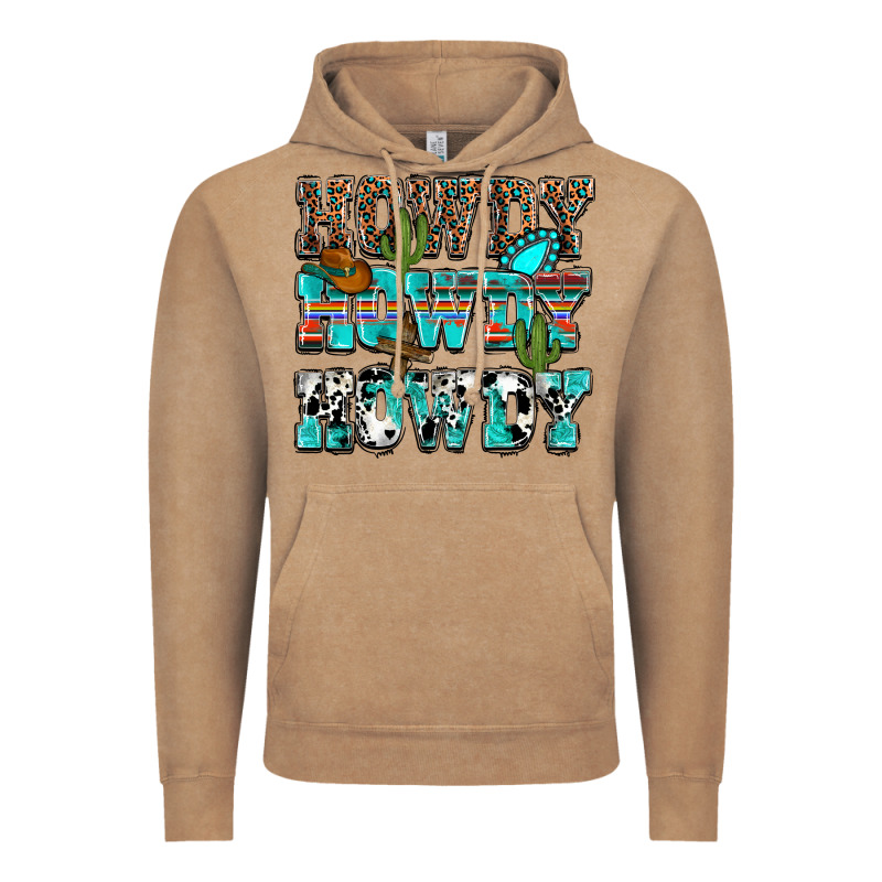 Western Howdy Howdy Howdy Vintage Hoodie by HowdyJamesFarm | Teevron