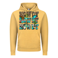 Vintage Mustard Western Howdy Howdy Howdy Vintage Hoodie - HowdyJamesFarm