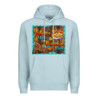 Blue Mist autumn skies pumpkin pies tumbler Premium Hoodie - BundleAndBundleShop