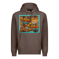 Coffee autumn skies pumpkin pies tumbler Premium Hoodie - BundleAndBundleShop