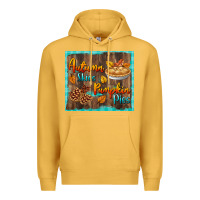 Mustard autumn skies pumpkin pies tumbler Premium Hoodie - BundleAndBundleShop