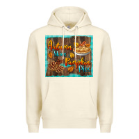 Sandshell autumn skies pumpkin pies tumbler Premium Hoodie - BundleAndBundleShop