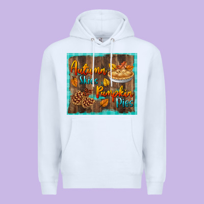 Autumn Skies Pumpkin Pies Tumbler Premium Hoodie Designed By Bundleandbundleshop