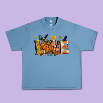Fall Love Urban Heavy Tee Designed By Nancycooperartshop