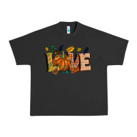 Pigment Black Fall love Urban Heavy Tee - NancyCooperArtShop