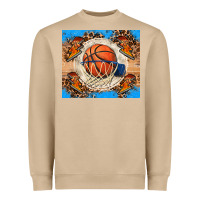 Mushroom basketball Heavyweight Sweatshirt - FaDigitalArtStudio