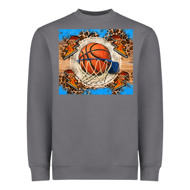 Basketball Heavyweight Sweatshirt by FaDigitalArtStudio | Teevron