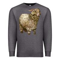 Charcoal Heather Angora Goat Premium Sweatshirt - LillyAllenDesigns