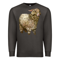 Smoke Angora Goat Premium Sweatshirt - LillyAllenDesigns