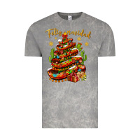 Cloud Rock Christmas Feliz Navidad Vintage Tee - NancyCooperArtShop
