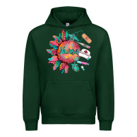 Forest Green western  nurse medical instruments Urban Hoodie - BarkalooDesign
