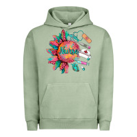Pigment Oil Green western  nurse medical instruments Urban Hoodie - BarkalooDesign