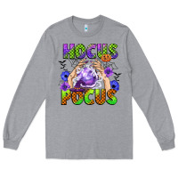 Heather Grey hocus pocus Long Sleeve Tee - CowGirlArtShop