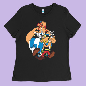 Asterix Ladies Tee Designed By Lanvoart