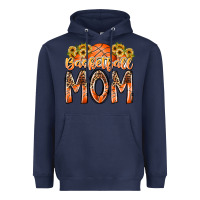 Navy basketball mom Heavyweight Hoodie - RacoonDesign