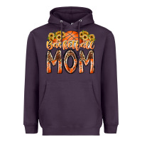Plum basketball mom Heavyweight Hoodie - RacoonDesign