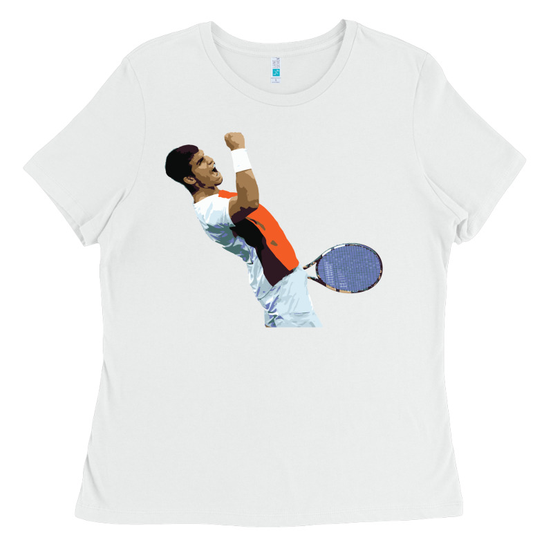 Carlos Alcaraz Ladies Tee by lanVoArt | Teevron