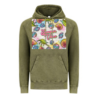 Vintage Olive summer vibes with sea shells Vintage Hoodie - TumblerDesignByShophia