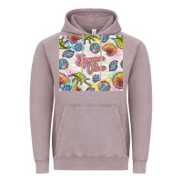 Vintage Zinc summer vibes with sea shells Vintage Hoodie - TumblerDesignByShophia