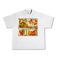 Lunar Rock Hello Fall pumpkins Urban Heavy Tee - NancyCooperArtShop